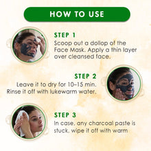 Load image into Gallery viewer, WOW Skin Science Activated Charcoal Face Mask with PM 2.5 Anti-Pollution Shield No Parabens & Mineral Oil Wash Off Face Mask - 200 ml