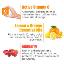 Load image into Gallery viewer, WOW Skin Science Brightening Vitamin C Foaming Face Wash with Built-In Face Brush for Deep Cleansing - No Parabens, Sulphate, Silicones & Color - 100 ml