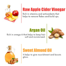 Load image into Gallery viewer, WOW Skin Science Apple Cider Vinegar Shampoo - WOWsome Twosome No Parabens & Sulphates Hair Care Package - 600 ml