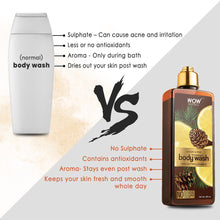 Load image into Gallery viewer, WOW Skin Science Lemon & Pine Foaming Body Wash - No Parabens, Sulphate, Silicones & Color - 250 ml