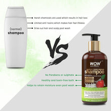 Load image into Gallery viewer, WOW Skin Science Apple Cider Vinegar No Parabens & Sulphate Shampoo - 300 ml