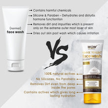 Load image into Gallery viewer, WOW Skin Science Greek Yoghurt Face Wash - No Parabens, Sulphate, Silicones & Color Tube - 100 ml