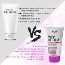 Load image into Gallery viewer, WOW Skin Science Hair Vanish For Women - No Parabens & Mineral Oil - 100 ml