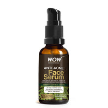 Load image into Gallery viewer, WOW Skin Science Anti Acne Face Serum - Natural Neem Leaf Oil, Tea Tree Oil, Caviar Lime Fruit Extract - Spot Therapy - No Parabens, Silicones & Fragrance - 30 ml