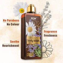 Load image into Gallery viewer, WOW Skin Science French Lavender & Chamomile Foaming Body Wash - No Parabens, Sulphate, Silicones & Color - 250 ml