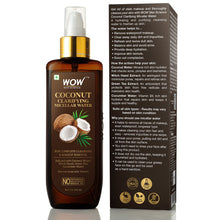 Load image into Gallery viewer, WOW Skin Science Coconut Clarifying Micellar Water for Complete Cleansing & Makeup Removal - For All Skin Types - No Parabens, Silicones & Mineral Oil - 200 ml