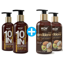 Load image into Gallery viewer, WOW Skin Science Miracle 10 in 1 No Parabens & Sulphate Shampoo - 300 ml