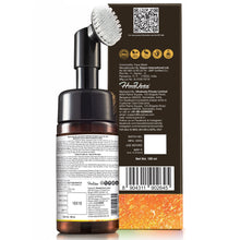 Load image into Gallery viewer, WOW Skin Science Ubtan Foaming Face Wash with Built-In Face Brush for Deep Cleansing - No Parabens, Sulphate, Silicones & Color - 100 ml