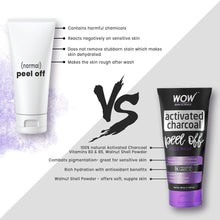 Load image into Gallery viewer, WOW Skin Science Activated Charcoal Face Mask - Peel Off - No Parabens &amp; Mineral Oils - 100 ml

