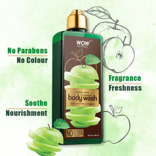 Load image into Gallery viewer, WOW Skin Science Green Apple Foaming Body Wash - No Parabens, Sulphate, Silicones &amp; Color - 250 ml

