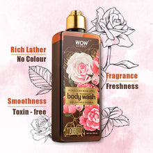 Load image into Gallery viewer, WOW Skin Science Rose Otto Foaming Body Wash - No Parabens, Sulphate, Silicones &amp; Color - 250 ml
