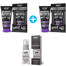 Load image into Gallery viewer, WOW Skin Science Activated Charcoal Face Mask - Peel Off - No Parabens &amp; Mineral Oils - 100 ml
